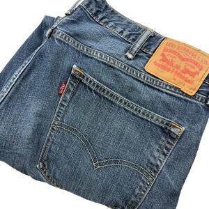 Levi's 559 Men's Relaxed Straight Jeans 38x28 Med Wash Blue Denim
